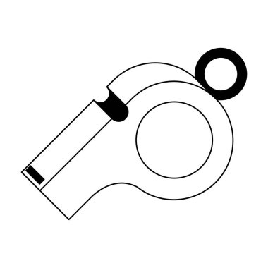 düdük oyun spor siyah beyaz