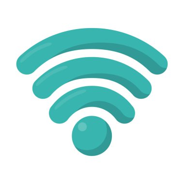 WiFi bölge Internet simgesi