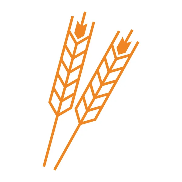 小麦食品符号 — 图库矢量图片
