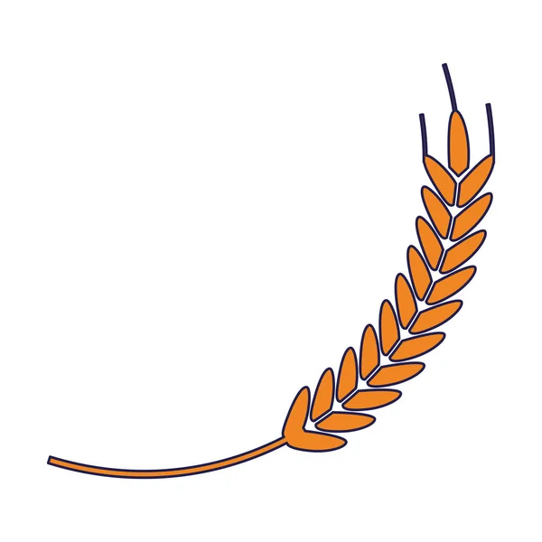 Símbolo dos alimentos de trigo — Vetor de Stock