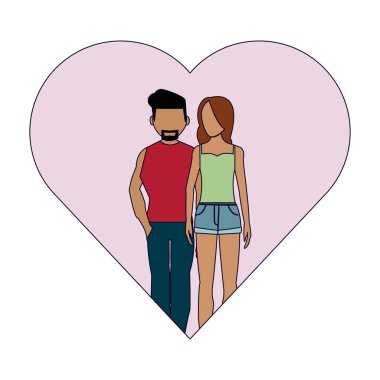 Birbirine aşık çift