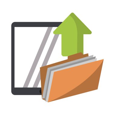 belge yükleme klasörüyle tablet