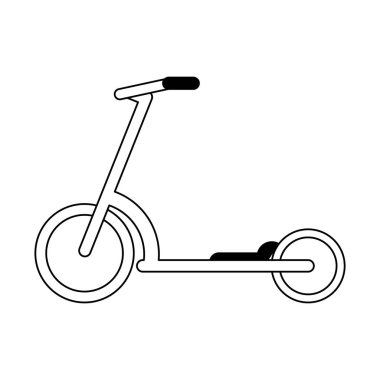 Çocuk Bisiklet oyuncak siyah ve beyaz