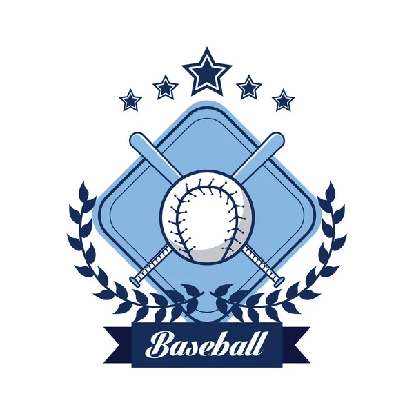Carte de championnat de baseball — Image vectorielle