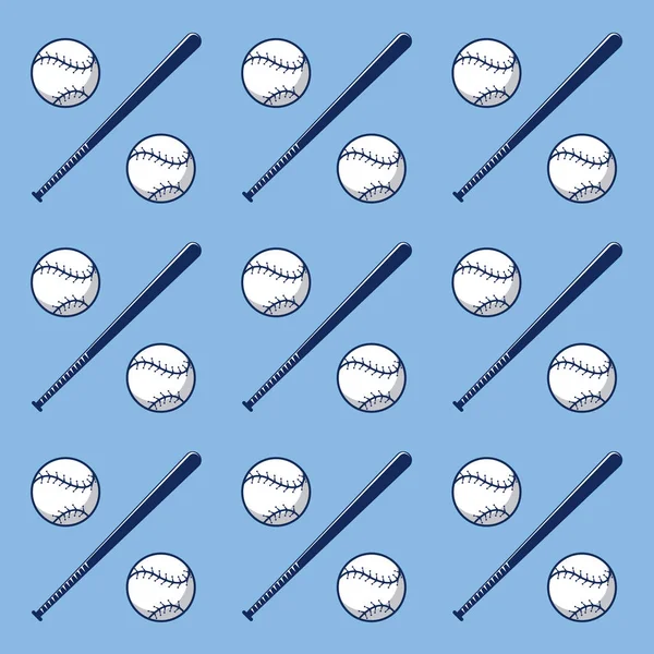 Baseball sport bakgrund — Stock vektor