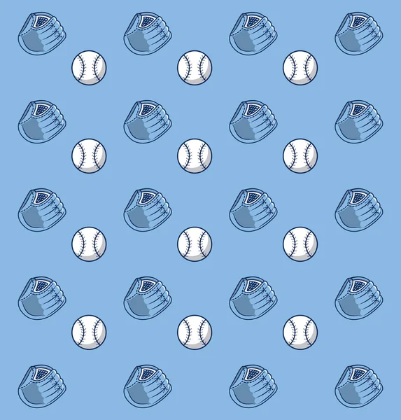 Baseball sport bakgrund — Stock vektor