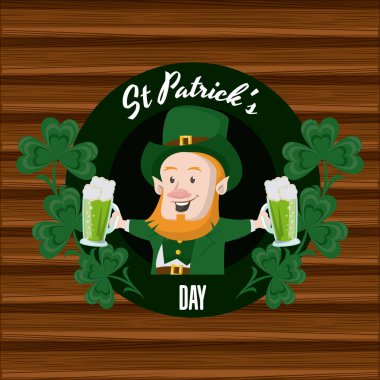 Aziz Patrick Günü kartı.