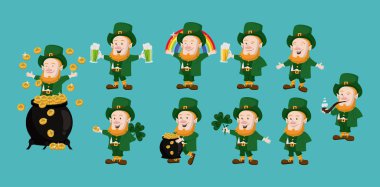 Saint patricks elfler karikatürler