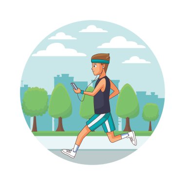 Genç adam çizgi filmi