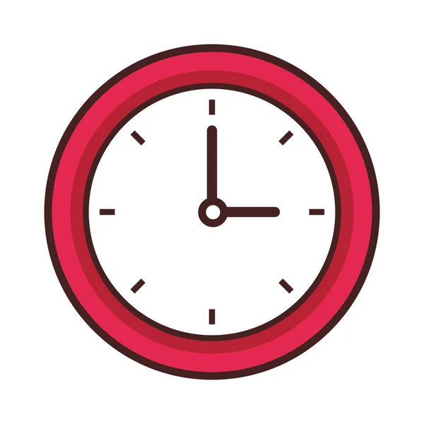 Orologio tempo cartone animato — Vettoriale Stock