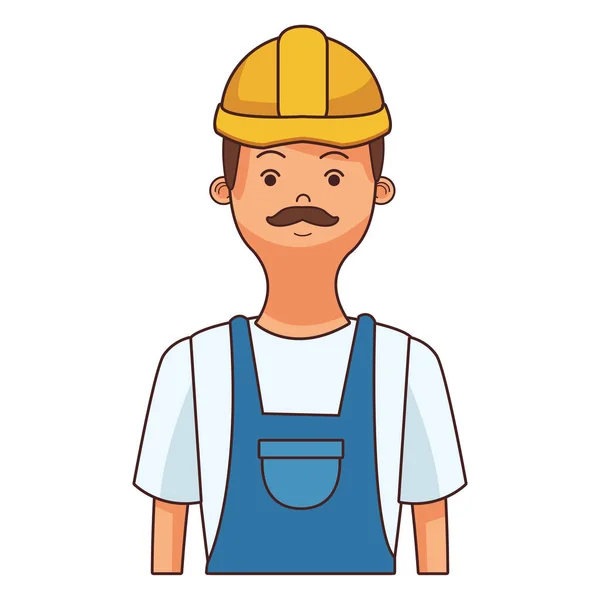 Construction builder cartoon — Stock Vector