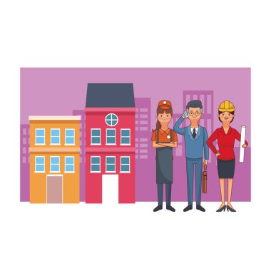 satıcı işadamı mimar