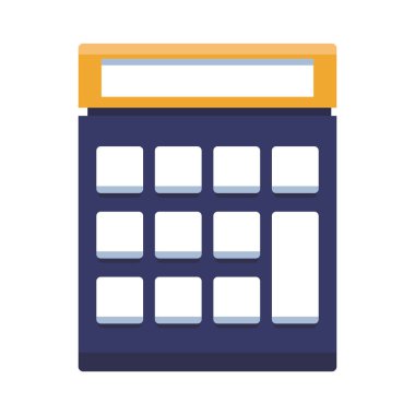 hesap makinesi izole simgesi