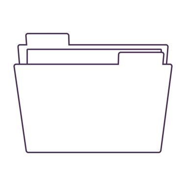 belgeleri dosya izole simgesi