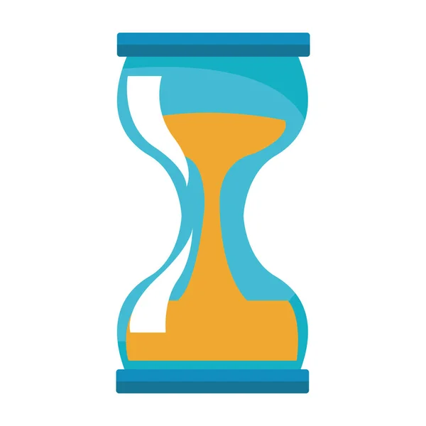 Hourglass isolated icon — Stock Vector