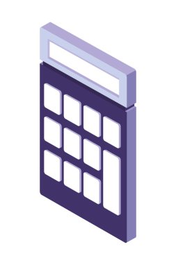 hesap makinesi izole simgesi