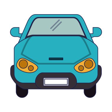 Araba önden görünüm araç