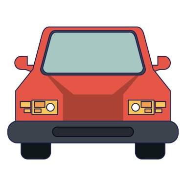 Araba önden görünüm araç