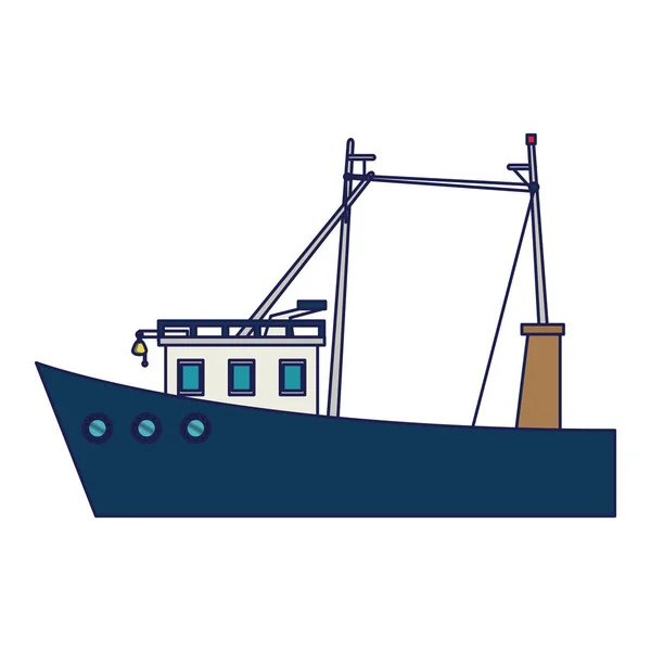 Navio marítimo — Vetor de Stock