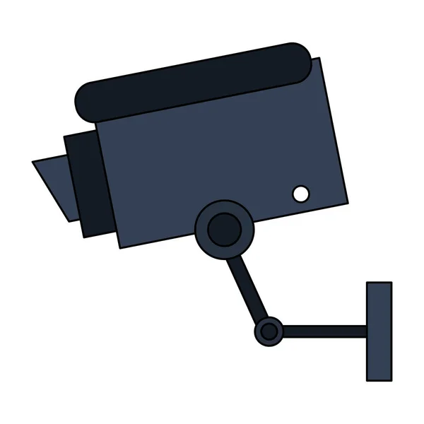 Surveillance camera symbol — Stock Vector
