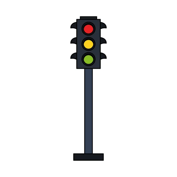 Traffic lights symbol — Stock Vector