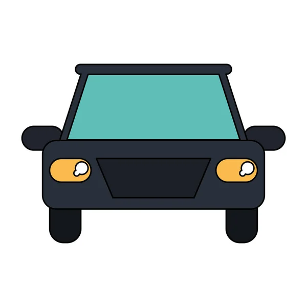 Frontview транспортного засобу автомобіля — стоковий вектор