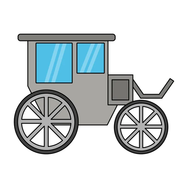 Símbolo de carro vintage — Vector de stock