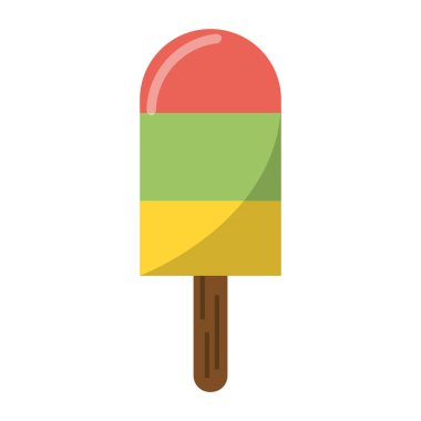 Ahşap sopa ile buzlu şeker