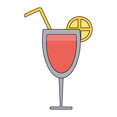 kokteyl limon ve saman