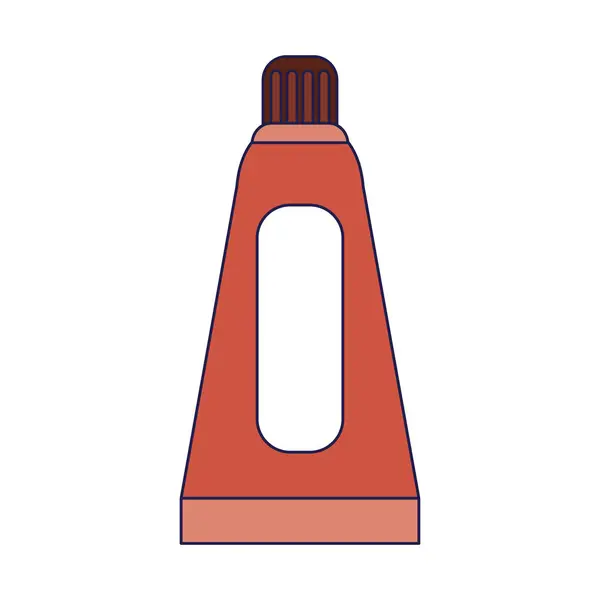 Paint oil bottle symbol — Stock Vector