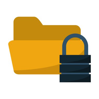 asma kilit güvenlik sistemi ile klasör