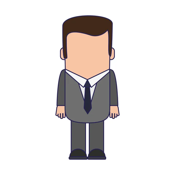 Empresário avatar executivo — Vetor de Stock