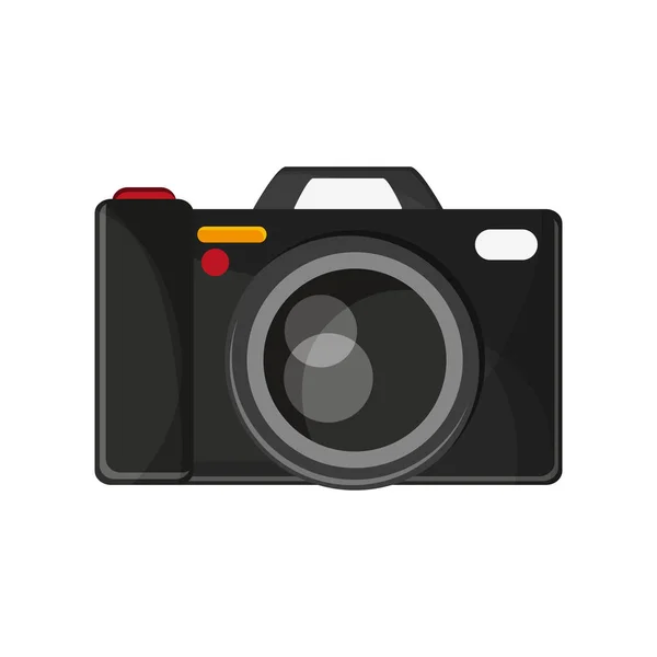Símbolo da câmara fotográfica — Vetor de Stock