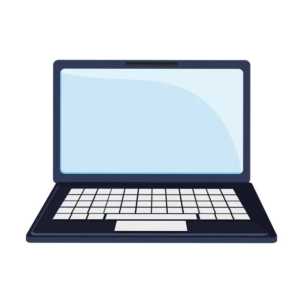 Laptop komputer symbol — Wektor stockowy