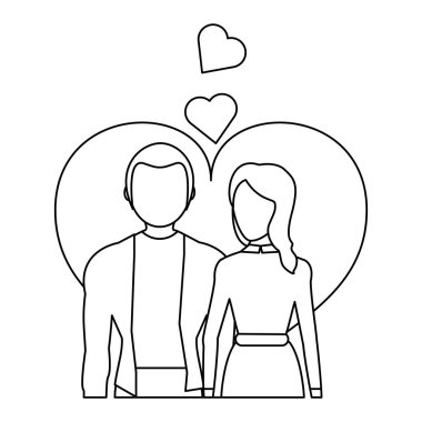 Birbirine aşık çift