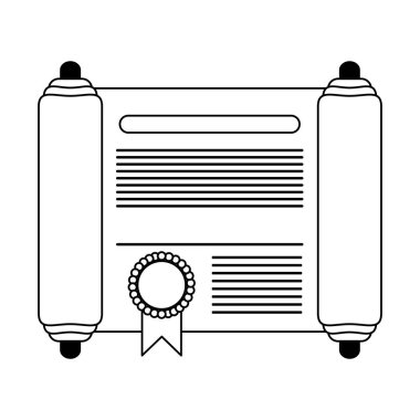 Mesleki eğitim diploması siyah beyaz