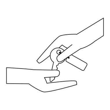 Siyah ve beyaz evde Emlak