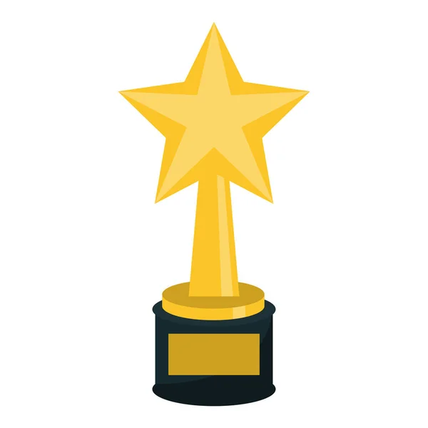 Symbol für die Auszeichnung mit dem Stern — Stockvektor