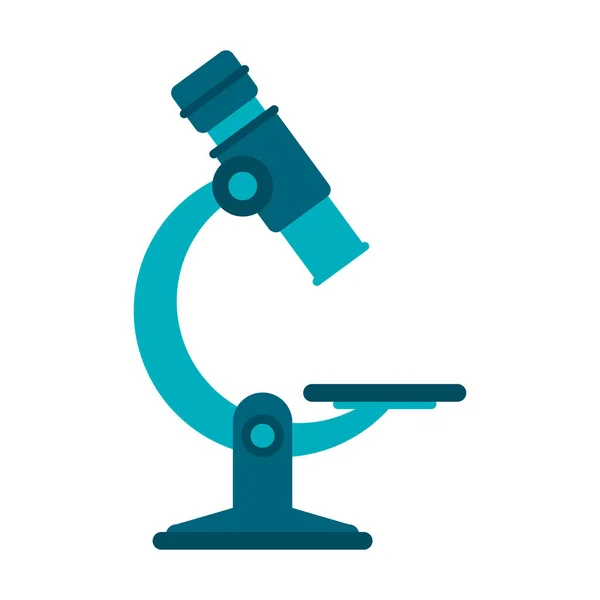 Mikroszkóp tudományos eszköz — Stock Vector