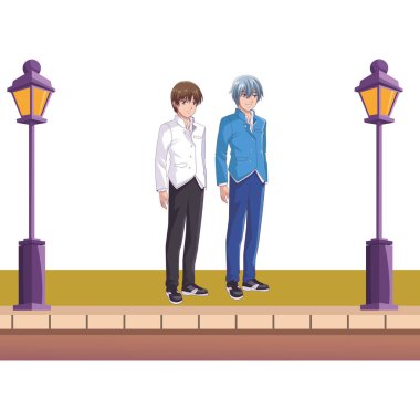 anime manga erkekler
