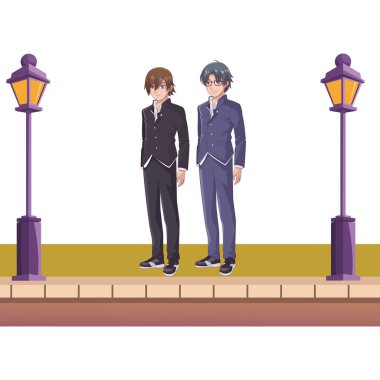 anime manga erkekler