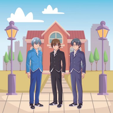 anime manga erkekler