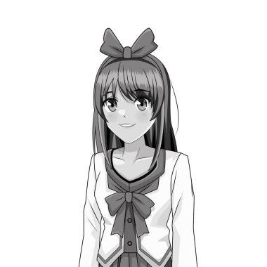 manga anime genç kadın