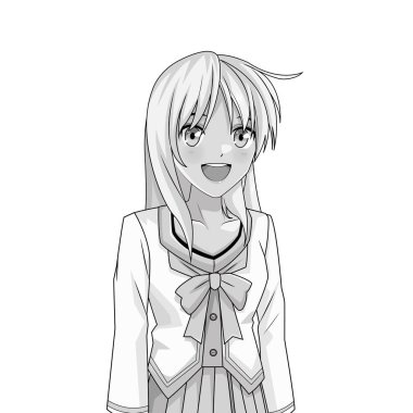 manga anime genç kadın
