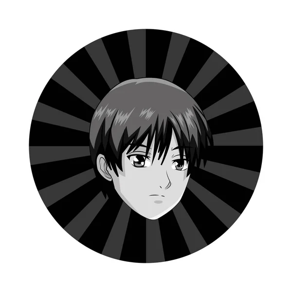 anime style boy icon Stock Vector Image & Art - Alamy