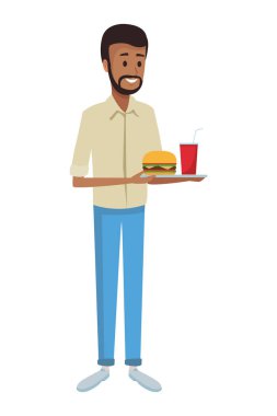 Genç adam çizgi filmi