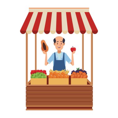 bakkal adam çizgi film