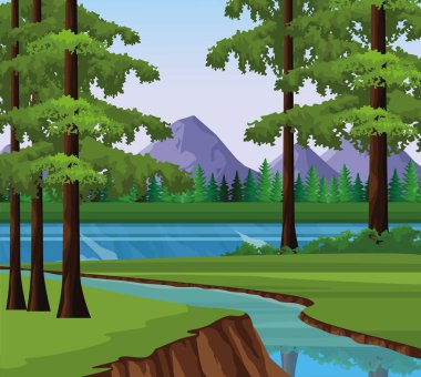 Yolculuk tutkusu Peyzaj sahne