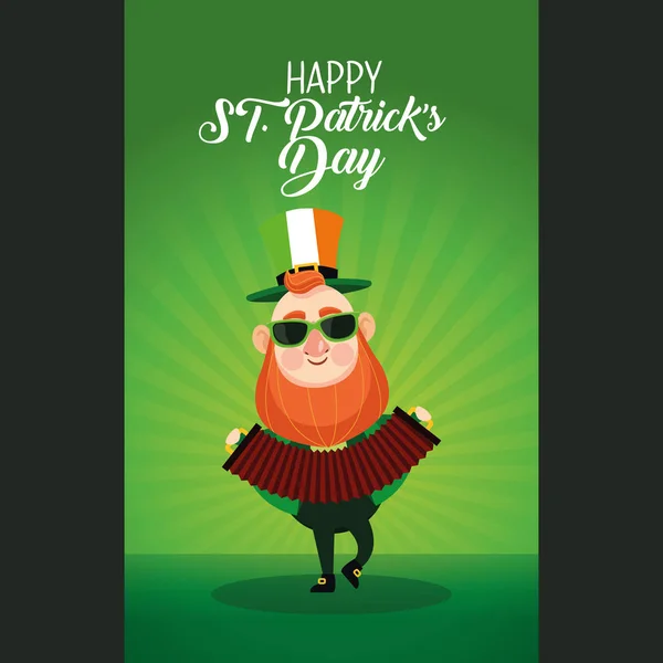 Happy saint patricks day — Stock Vector