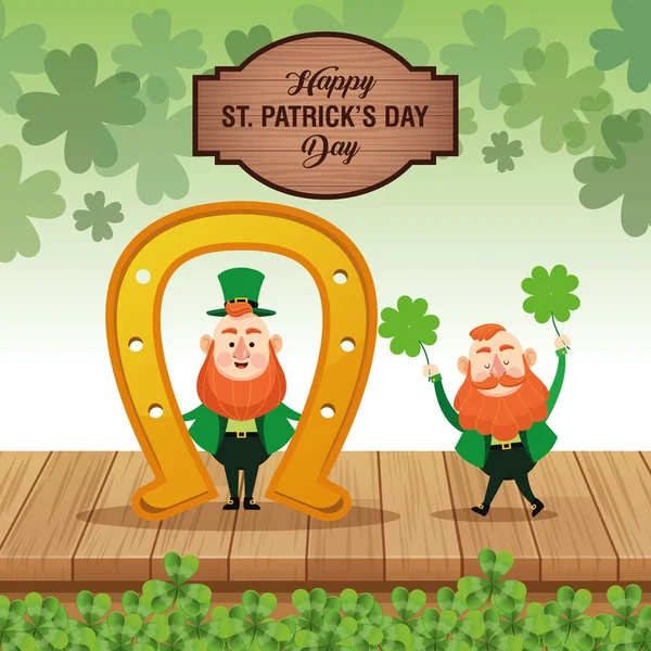 Gelukkig saint patricks dag — Stockvector